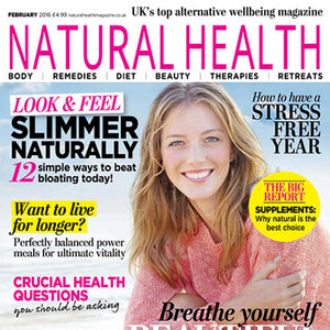 Natural Health magazine cover February 2017.