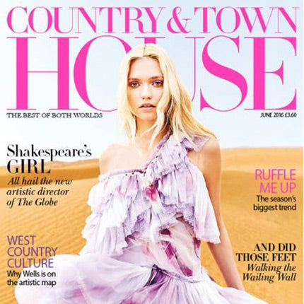 Town % Country House feature of Petits Rituels Orange Gourmande candle.