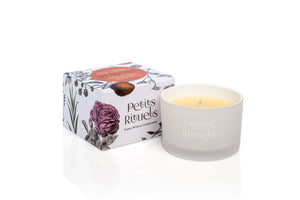 Our Winter home fragrance collection include By The Fire travel candle.
