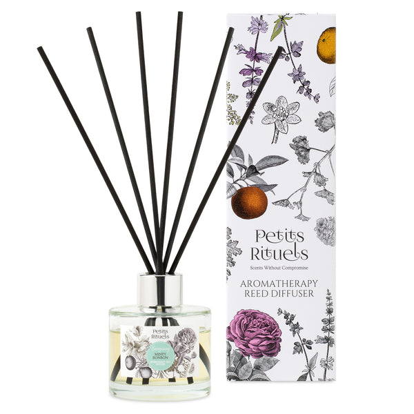 MINTY BONBON Reed Diffuser | 100% Organic Essential Oils - Petits Rituels